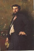 Portrait of French writer Edouard Pailleron